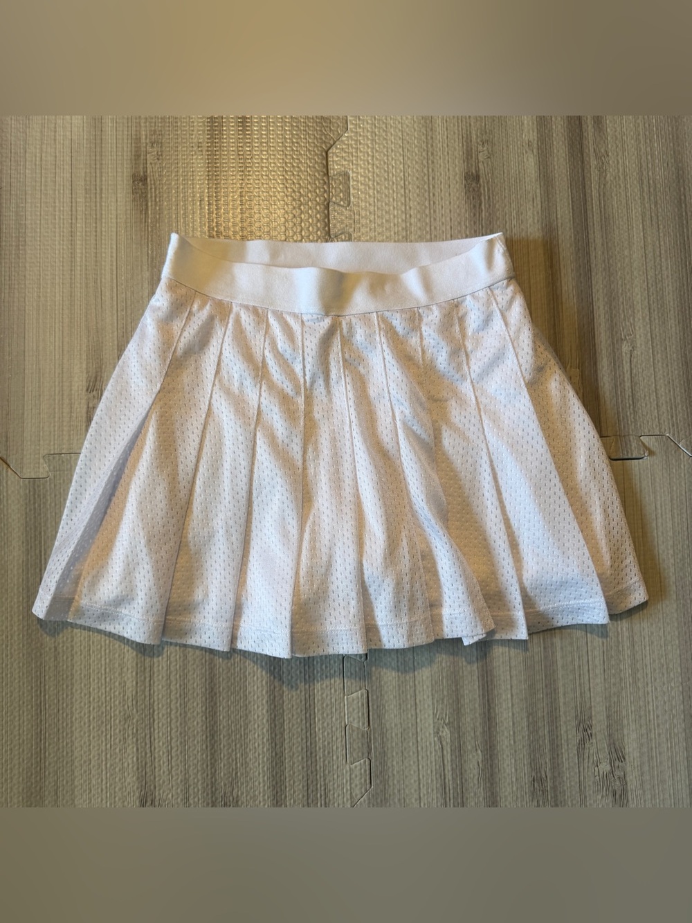 NWT Victoria's‎ Secret PINK White Mesh Tennis Skirt